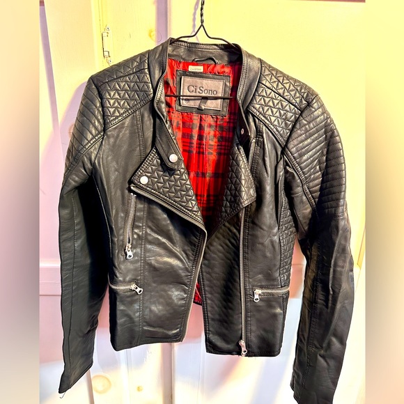 Black Moto Jacket - Picture 1 of 2